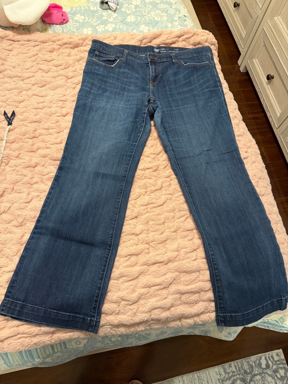 GAP Women's Dark Indigo Flare Jeans